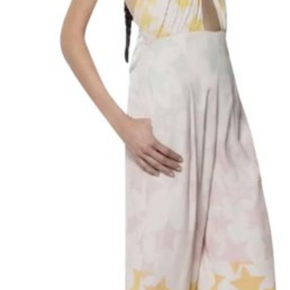 Mara Hoffman Pastel Star Print Jumpsuit - Picture 2 of 14